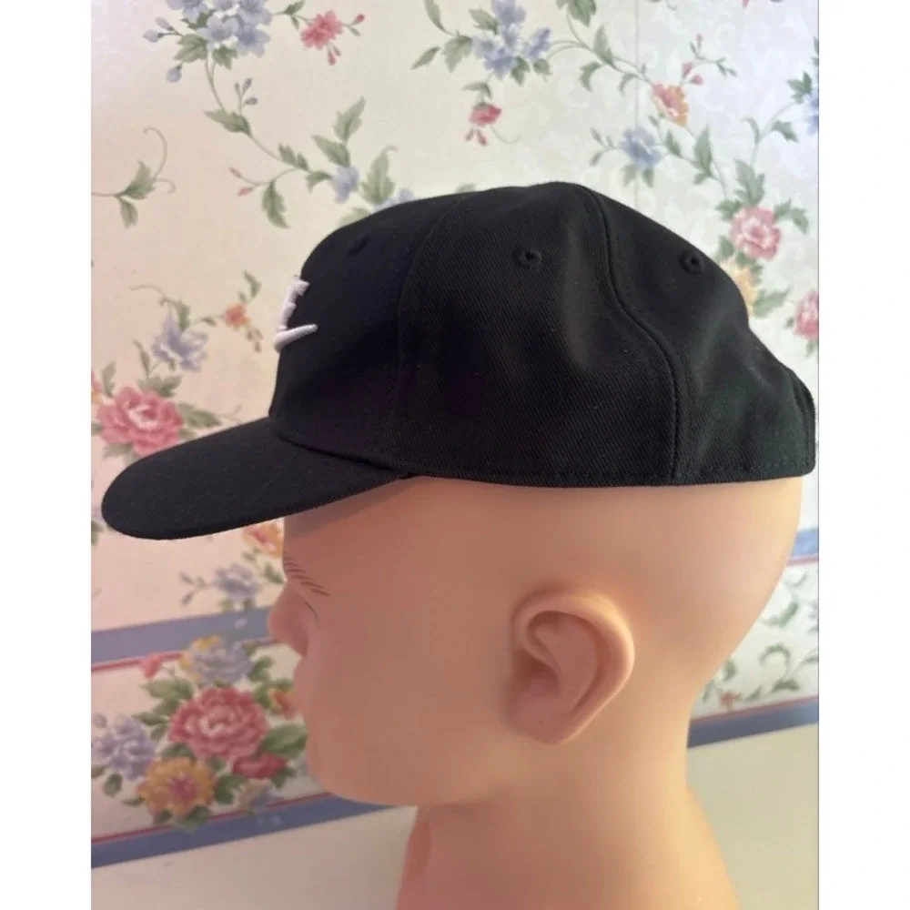 Nike Kids Pro Cap Black White Futura‎ Logo Snapback Hat Child 4-7 617846-023